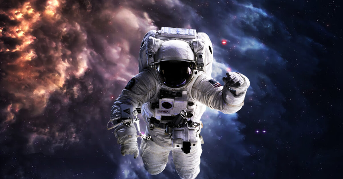 Fotobehang ruimtevaart