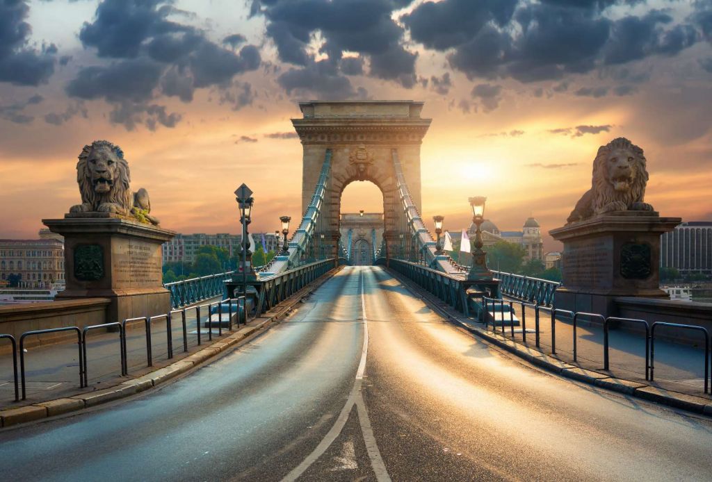 Bijzondere brug in Boedapest