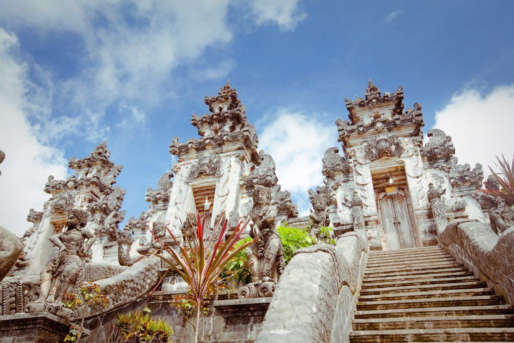 De Pura Lempuyang tempel in Bali
