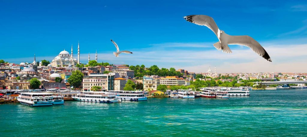 Golden Horn Bay in Istanbul