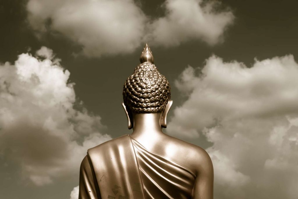 Gouden Boeddha beeld