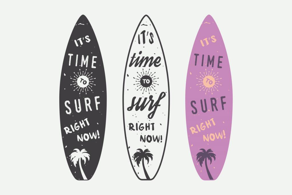 Meiden surfboards ontwerp