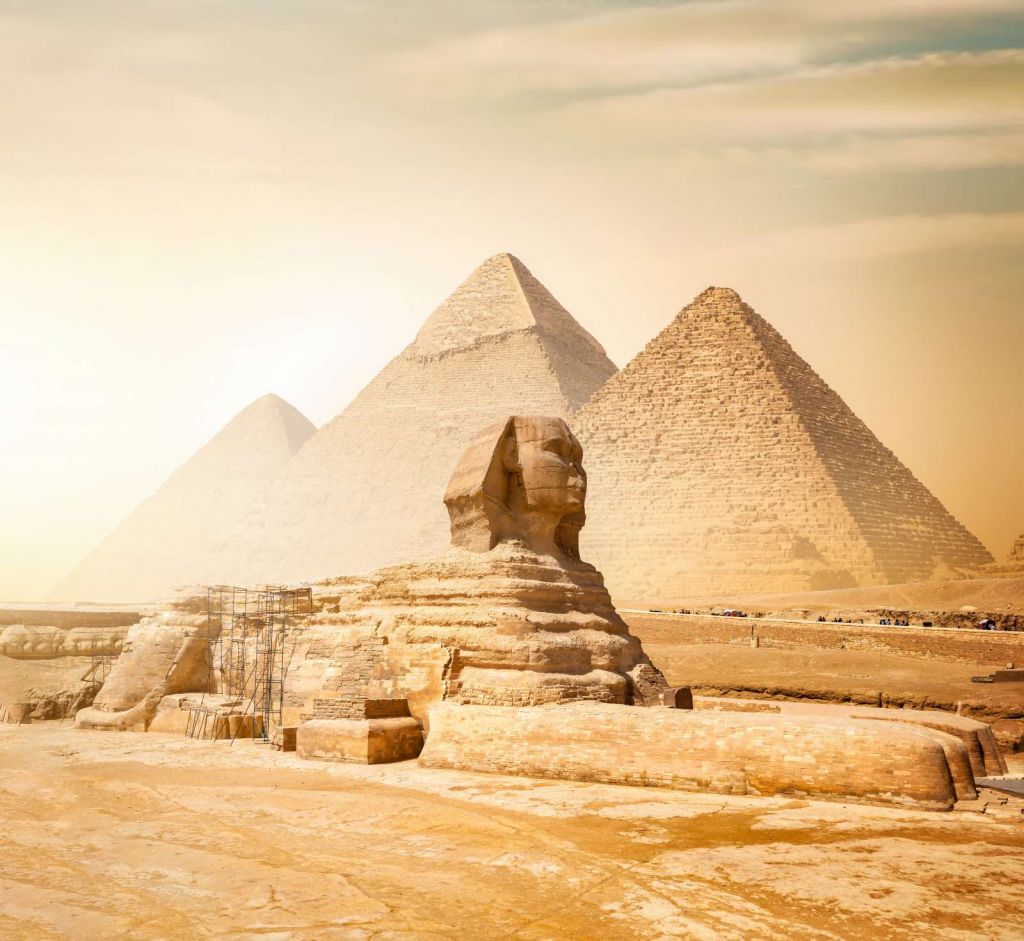 Piramiden en de Sfinx