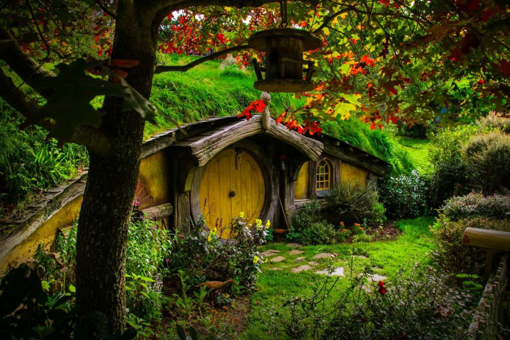 Sprookjeshuis in het bos