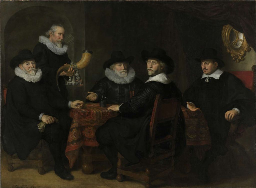 Vier doelheren der kloveniersdoelen