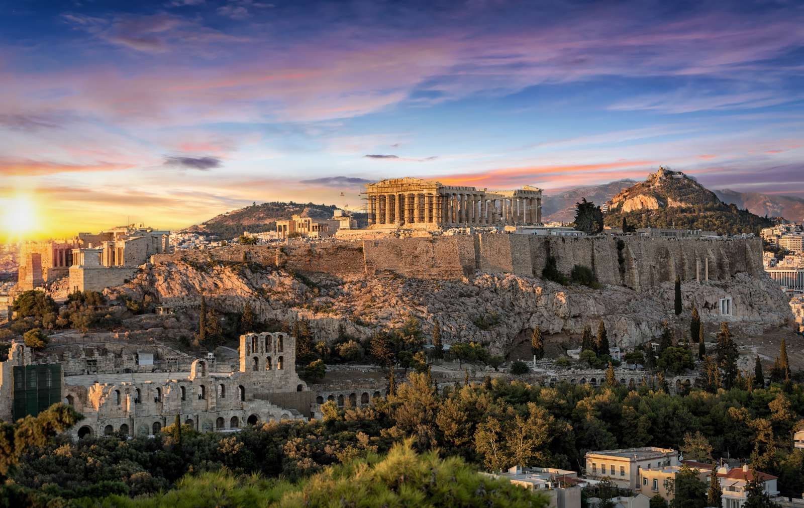 Akropolis in Athene