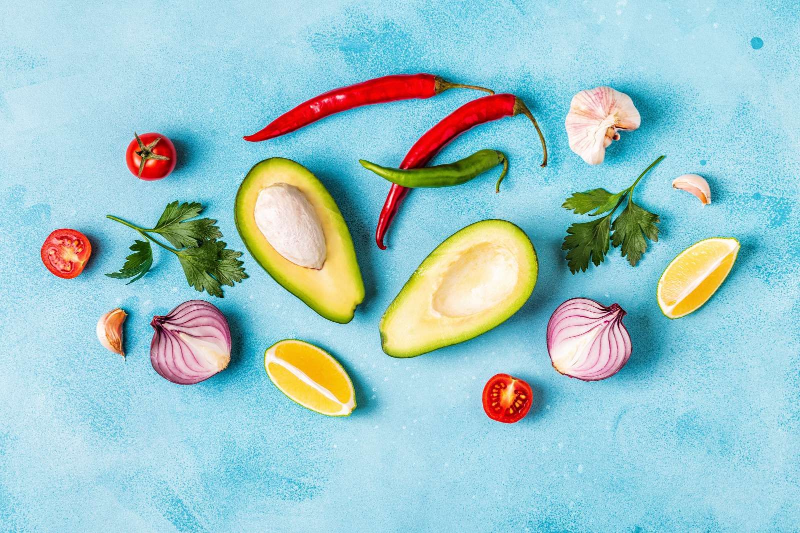 Guacamole ingrediënten