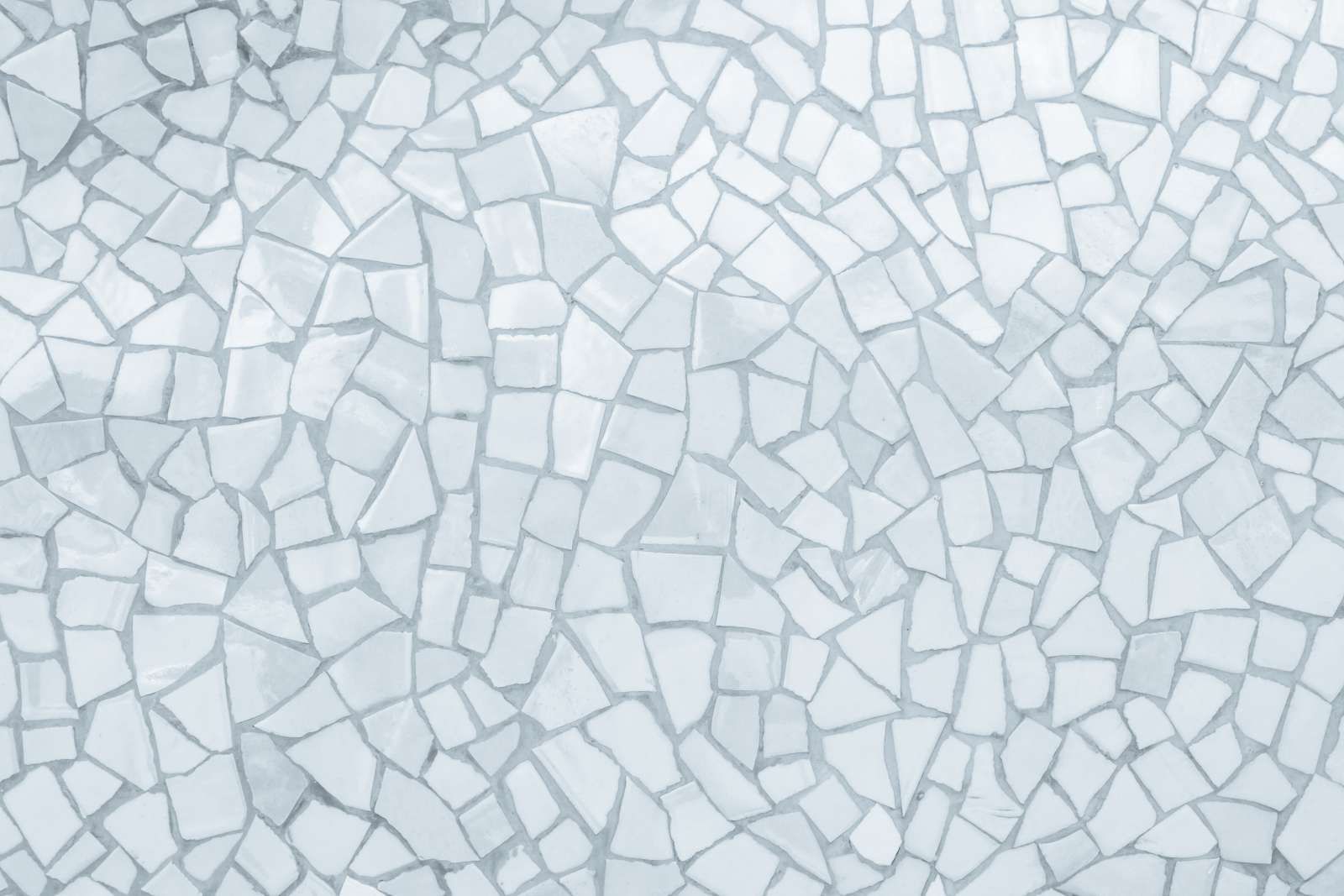 Lichte mozaïek steentjes