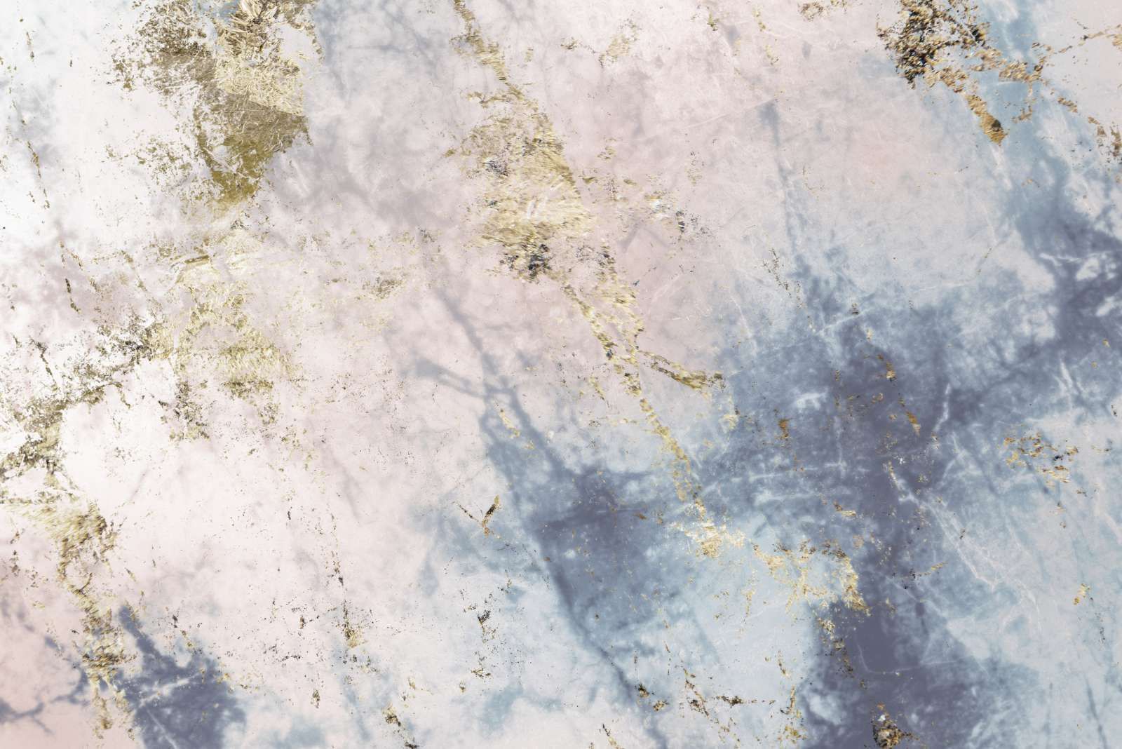 Marmer met gouden en roze accenten