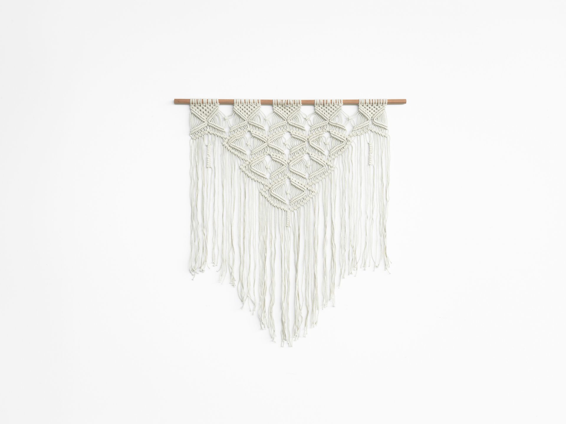 Handgeknoopte macramé wandkleed - Marrakech Stijl - 100x110 cm (BxH)