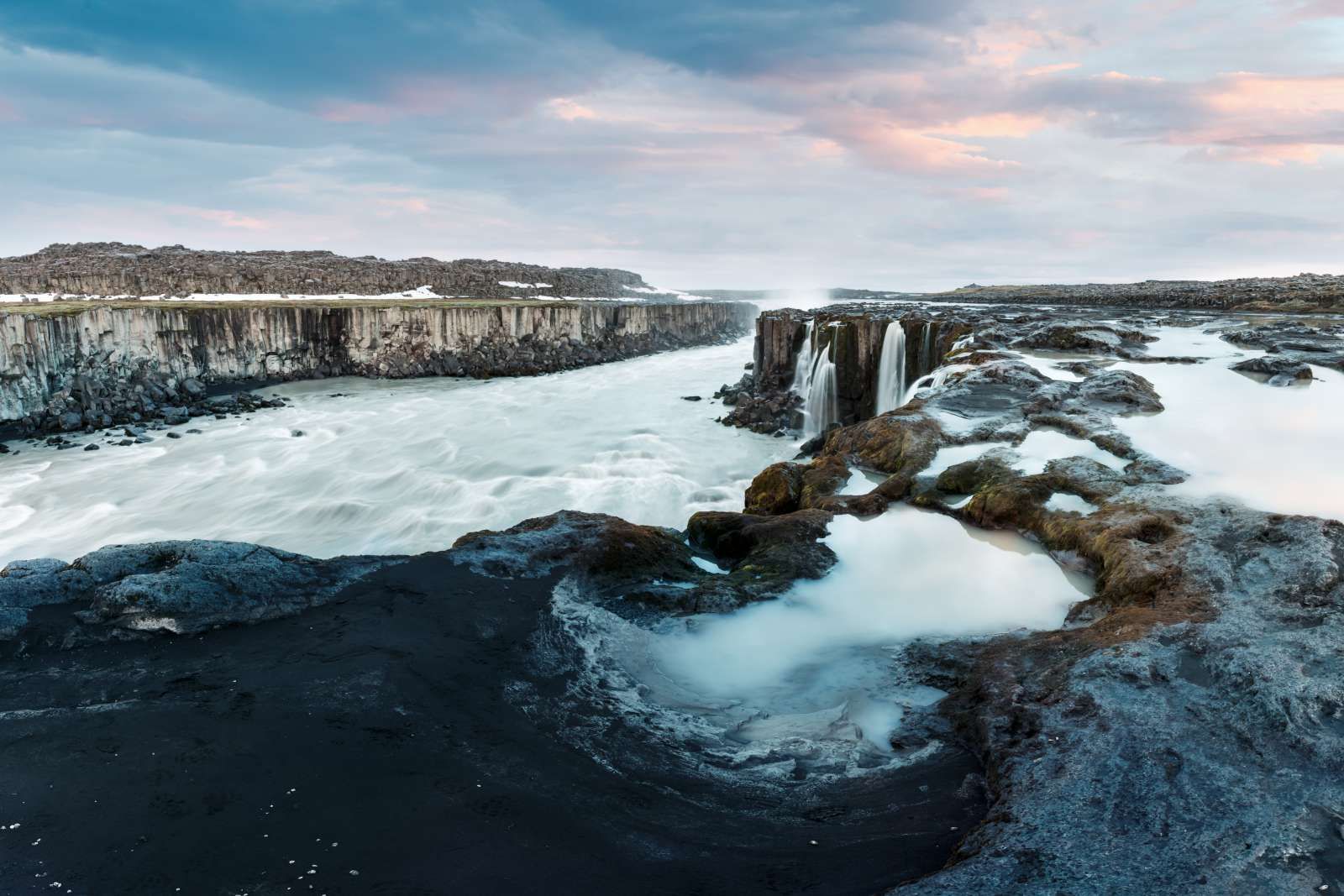 Selfoss waterval in IJsland