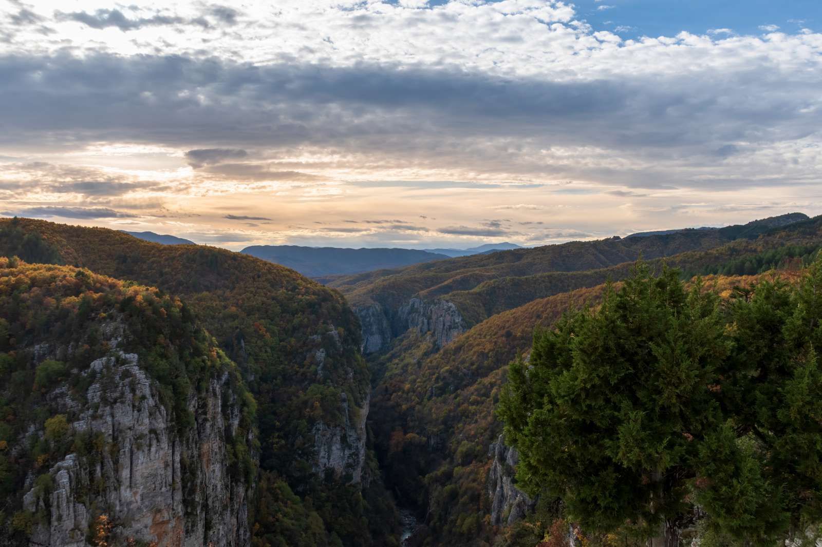 Tymfi berg in Griekenland