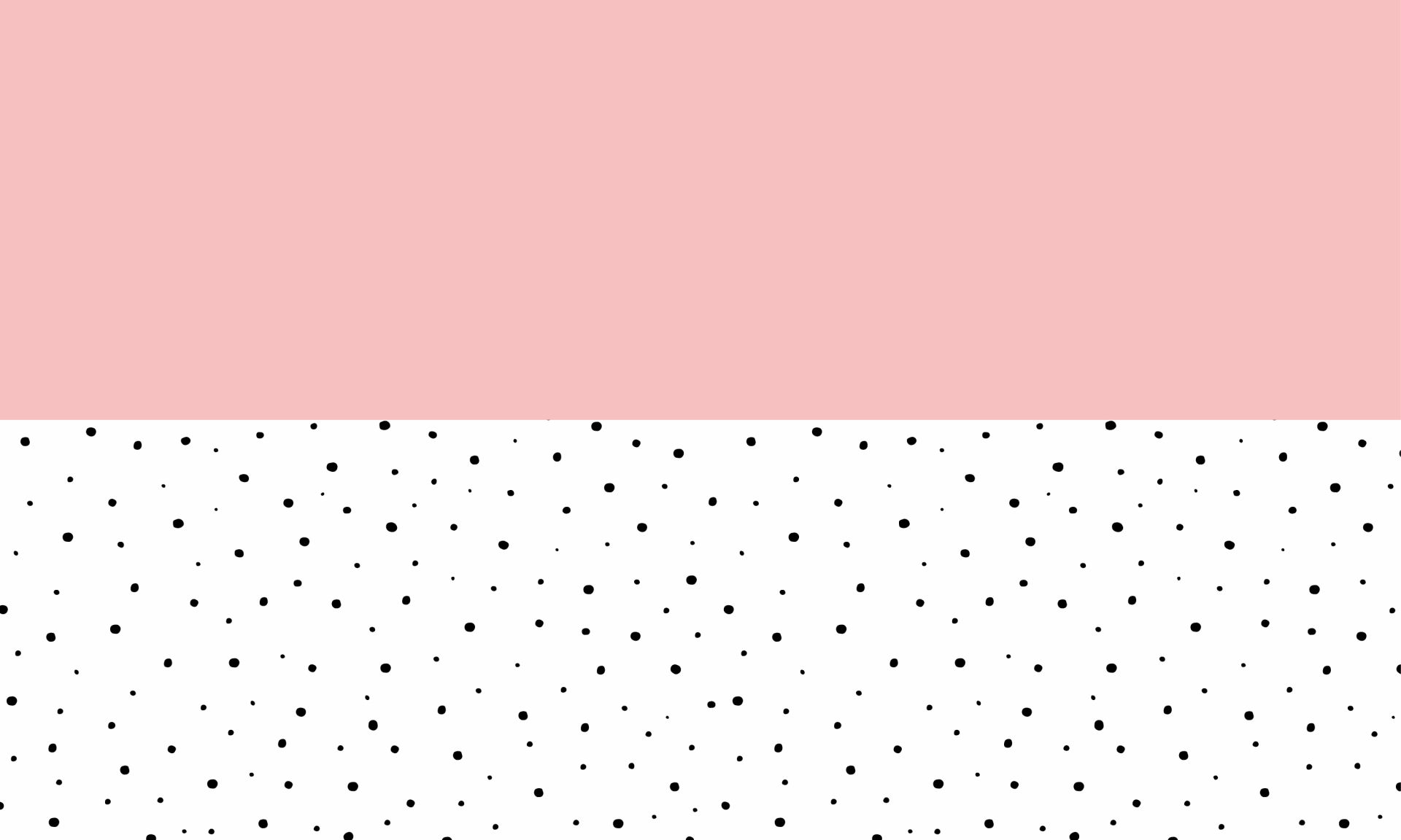 Roze en witte vlakken met zwarte stipjes
