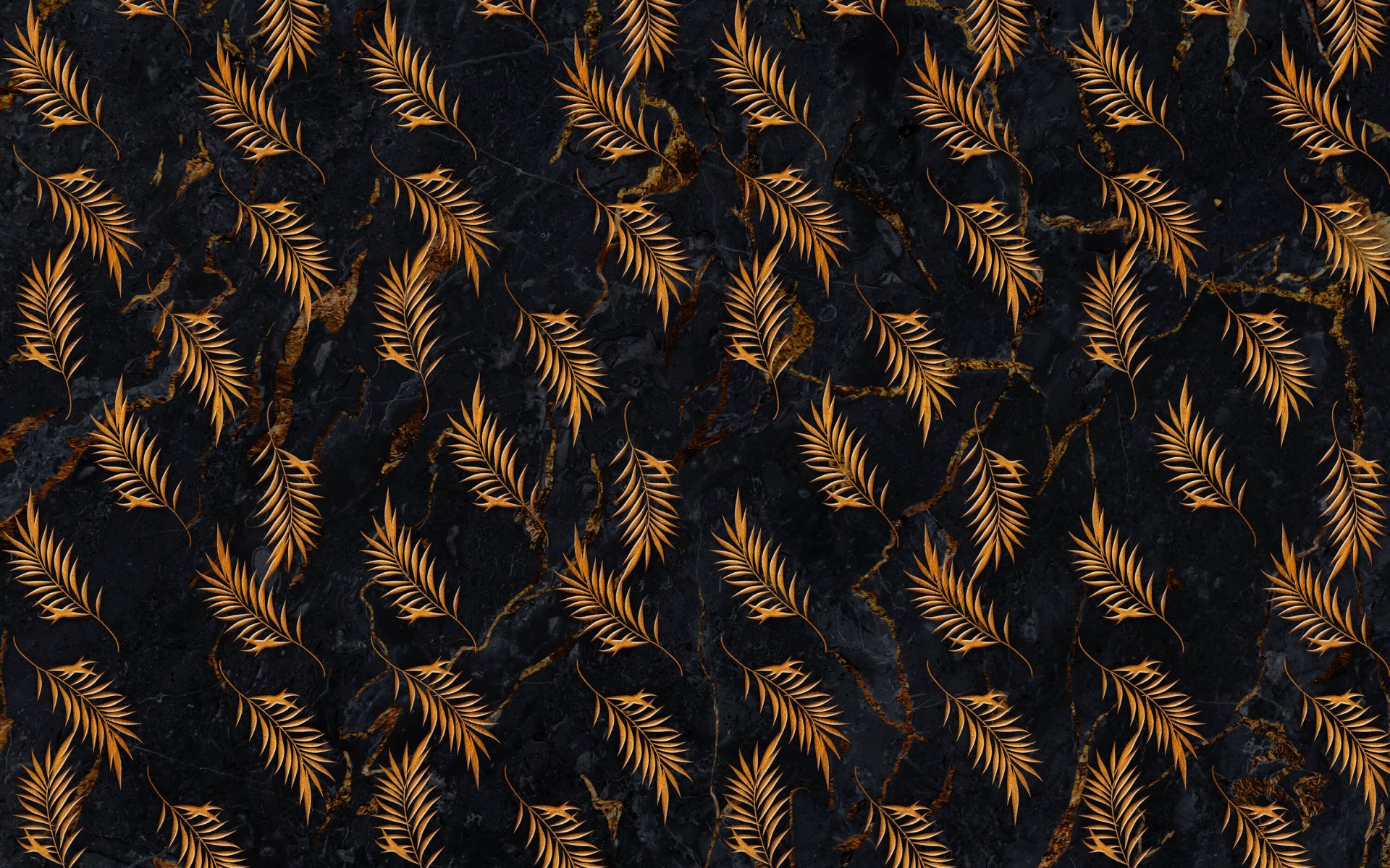 Tropische bladeren op marmer